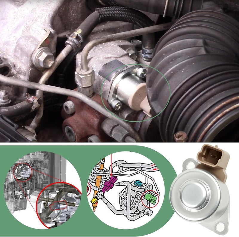 Dexepe SCV Suction Control Valve compatible with Bobcat A770 E32 E35 E42 E45 E50 E55 E85 S450 S510 S530 S550 S570 S590 S595 S630 S650 S740 S750 S770 S850 V519 V723 replace 7256772 Inlet Meter Valve - Image 5